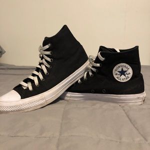 Unisex Black/White Converse Chuck Taylor II
